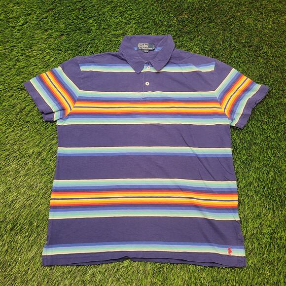 VTG Y2K Polo Ralph Lauren Polo Mens M (Fits Slim Large) Oversized Relaxed Fit - Picture 1 of 6